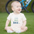 graphic bodysuit | crawl walk bike by Finn + Emma