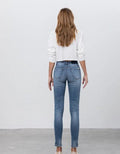 Everyday Mid Rise Ankle Skinny Jeans by Boutique 23