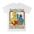Everything I Know I Learned From The Streets Graphic Tee by Obsessed with graphic tees