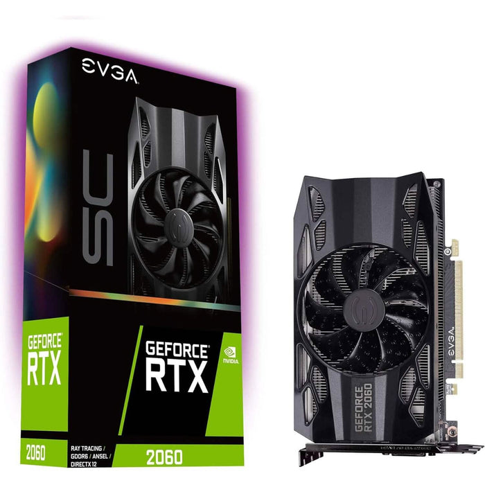EVGA GeForce RTX 2060 SC Gaming Graphics Card (Refurbished) by DailySale