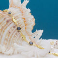 Evil Eye Anklet 10'' Blue High Polish by DailySale