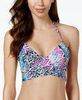 Sundazed Womens Simone Bra-Sized Underwire Bikini Halter Top by Vanessa Jane