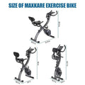 Exercise Stationary Folding Bike by DailySale