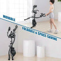 Exercise Stationary Folding Bike by DailySale