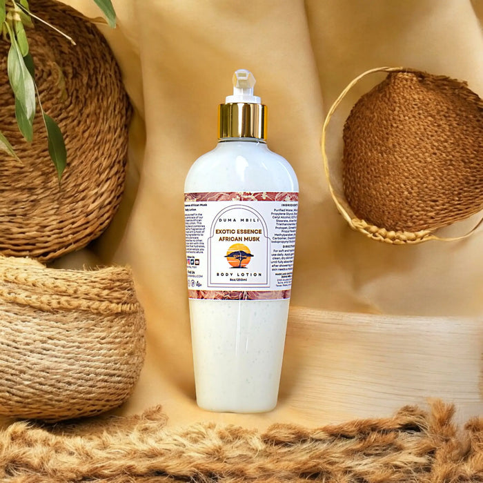 Exotic Essence African Musk Body Lotion by Duma Mbili LLC