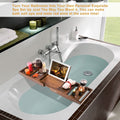 Expandable Bamboo Caddy Bath Tub Organizer Tray by DailySale