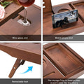 Expandable Bamboo Caddy Bath Tub Organizer Tray by DailySale