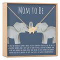Expecting Mom Elephant Pendant Necklace by Dear Ava
