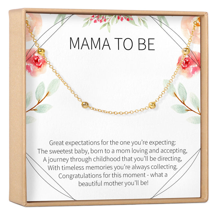 Expecting Mom Gift Bracelet by Dear Ava