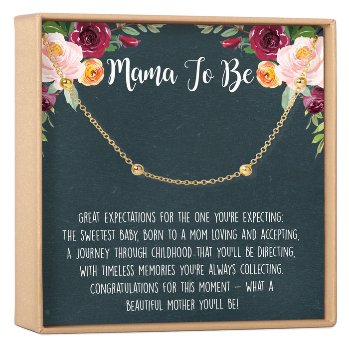 Expecting Mom Gift Bracelet by Dear Ava