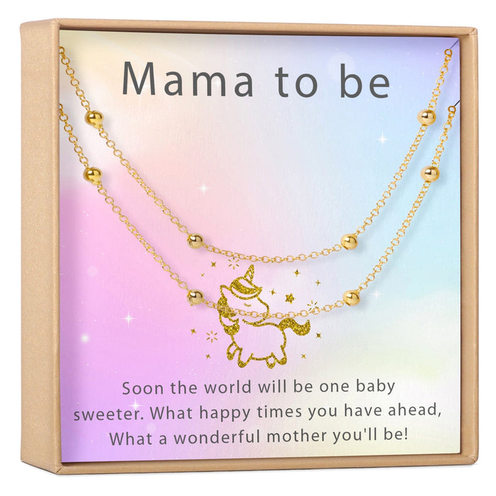 Expecting Mom Gift Bracelet by Dear Ava