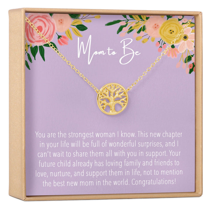 Expecting Mom Gift Necklace by Dear Ava