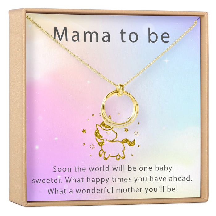 Expecting Mom Gift Necklace by Dear Ava