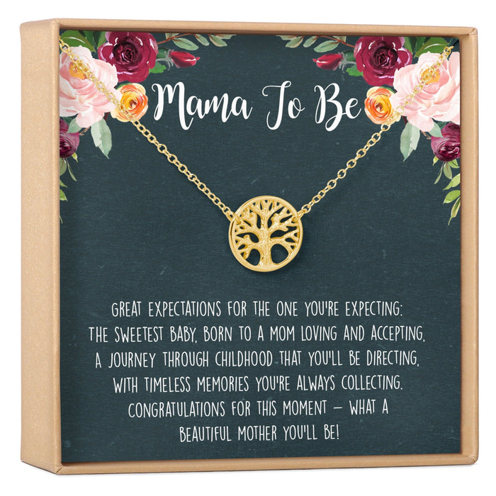 Expecting Mom Gift Necklace by Dear Ava