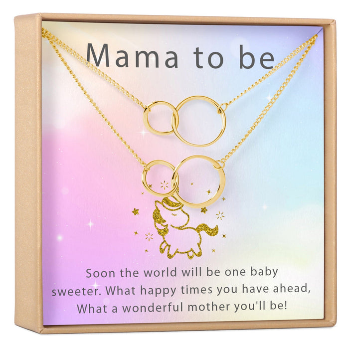 Expecting Mom Gift Necklace by Dear Ava