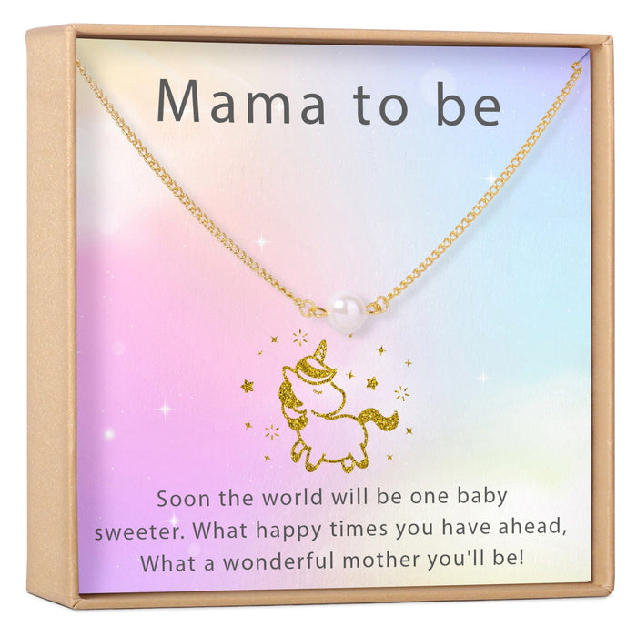 Expecting Mom Gift Necklace by Dear Ava