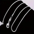 Exquisite Casual Snake Necklace Collarbone Chain Couple Pendant by DailySale