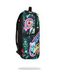 Spratground Neon Shark Jungle DLXSR B5141 by I-Max Fashions