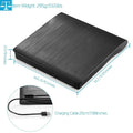 External CD DVD Drive USB 3.0 Slim by DailySale