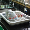 Extra Large Dish Drying Rack with Utensil Holder by DailySale