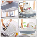 Extra Large Dish Drying Rack with Utensil Holder by DailySale