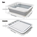 Extra Large Dish Drying Rack with Utensil Holder by DailySale