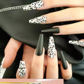 Extra Long Coffin Press on Nails by Duma Mbili LLC