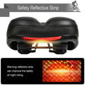 Extra Wide Big Bum Bike Seat Soft & Comfort Padded MTB Road Bicycle Gel Saddle Cushion by DailySale