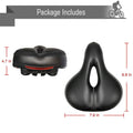 Extra Wide Big Bum Bike Seat Soft & Comfort Padded MTB Road Bicycle Gel Saddle Cushion by DailySale