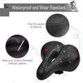 Extra Wide Big Bum Bike Seat Soft & Comfort Padded MTB Road Bicycle Gel Saddle Cushion by DailySale