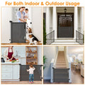 Extra Wide Child Safety Gate Retractable Door by DailySale