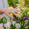 Eye of The Sun - Silver Aura Ring of Attraction by Conscious Items