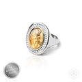 Eye of The Sun - Silver Aura Ring of Attraction by Conscious Items