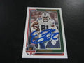 Ezekiel Elliott Signed Trading Card NFL Panini FSG COA by Price Is Right Miami