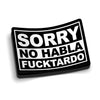 F*cktardo Hard Hat Decal