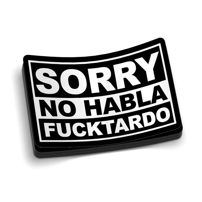 F*cktardo Hard Hat Decal by Armed American Supply