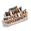 F Like The Government - Hard Hat Decal