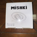 Mishki M-4100-WH Recessed Lighting Trim, White Adjustable Gimbal Spotlight by Price Is Right Miami