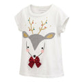 First Impressions Baby Girls Cotton Reindeer T-Shirt, Size 24Months by Vanessa Jane