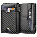 Minimalist Carbon Fiber Wallet for Men – Slim Bifold with Money Clip & RFID Protection by DailySale