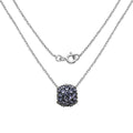 3.08 Carat Genuine Tanzanite .925 Sterling Silver Pendant by Bids.com