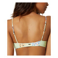 ONEILL Green Floral Keyhole Bikini Top, Size Large by Vanessa Jane