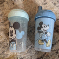 Mickey Mouse Sippy Cups 10oz 2 Pack Leak Proof Toddler Drinking Cups Fun Gift by Price Is Right Miami