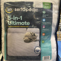 Sertapedic 5-In-1 Ultimate Quilted Comfort & Protection Mattress Pad, Queen by Price Is Right Miami