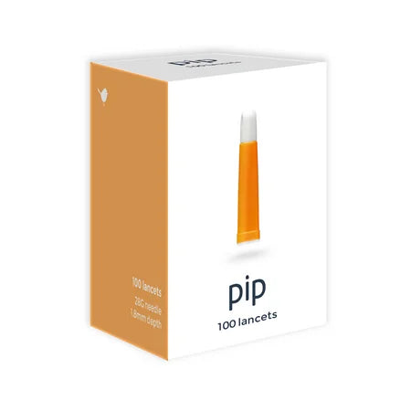 Pip Lancets 28g x 1.8mm 100ct box by Pasteur Pharmacy