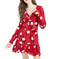 American Rag Juniors Floral Faux Wrap Dress, Size Small by Vanessa Jane