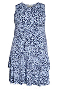 Michael Michael Kors Plus Tiered Flounce-Hem Dress, Size 0X by Vanessa Jane