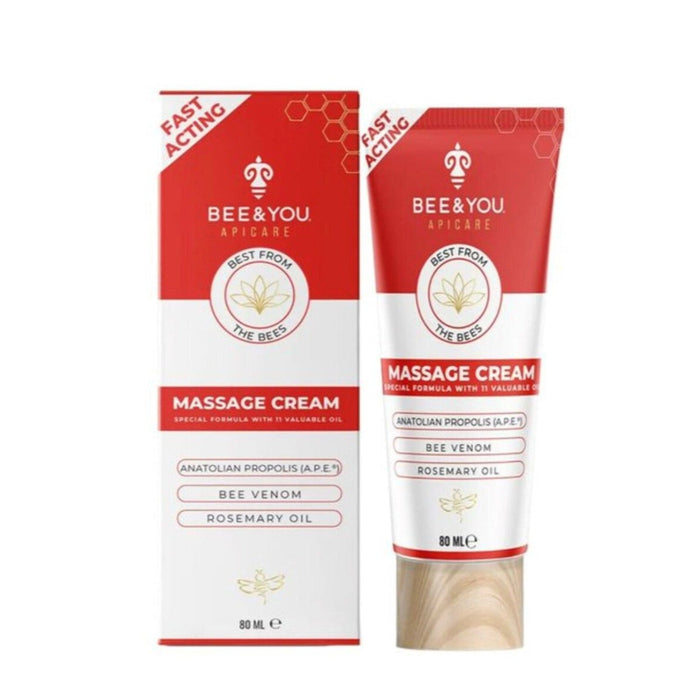 Bee & You Massage Cream with Propolis, Bee Venom & 11 Herbal Oils by Price Is Right Miami