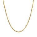 14k Yellow Gold Solid Round Box Chain 1.6 mm by Bids.com