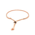 Adjustable Tennis Style Bracelet with Cubic Zirconia in Sterling Silver by Bids.com